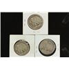 Image 2 : 1939,42 & 43-S WALKING LIBERTY HALF DOLLARS