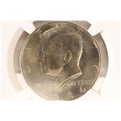 1984-P KENNEDY HALF DOLLAR NGC MS66