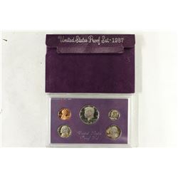 1987 US PROOF SET (WITH BOX)