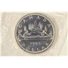 Image 1 : 1965 CANADA SILVER DOLLAR BRILLIANT UNC
