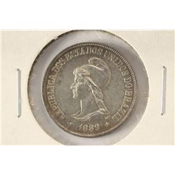 1889 BRAZIL SILVER 500 REIS