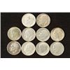 Image 1 : 10 ASSORTED SILVER ROOSEVELT DIMES