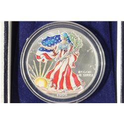 1999 COLORIZED AMERICAN SILVER EAGLE UNC