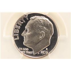 1976-S ROOSEVELT DIME PCGS PR69 DCAM