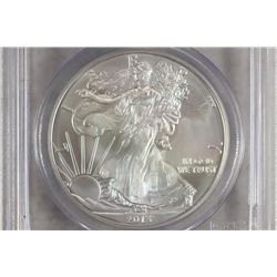 2013 AMERICAN SILVER EAGLE PCGS MS69 1ST STRIKE