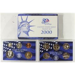 2000 US PROOF SET (WITH BOX)