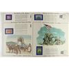 Image 1 : 4 ASSORTED MINT UNUSED US POSTAGE WITH INFO