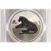 2010-P AUSTRALIA TIGER SILVER DOLLAR PCGS MS69