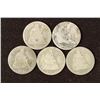 Image 1 : 1882, 86,87 & 2-1889 SEATED LIBERTY DIMES