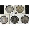 Image 1 : 5 ASSORTED CANADA TRADE DOLLARS UNC 1980 CAMP