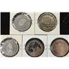 Image 2 : 5 ASSORTED CANADA TRADE DOLLARS UNC 1980 CAMP