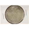1970-D GERMAN SILVER 5 MARKS .2250 OZ. ASW