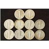 Image 2 : 10 ASSORTED 1930'S MERCURY DIMES