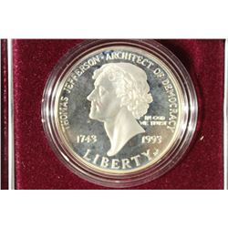 1993 THOMAS JEFFERSON 250TH ANNIVERSARY PF