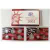 Image 1 : 2002 US SILVER PROOF SET (WITH BOX)