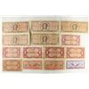 Image 2 : WWII MILITARY PAYMENT CERTIFICATES 14 PIECES