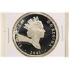 Image 2 : 2001 CANADA TRANSPORTATION SILVER PROOF $20