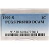 Image 3 : 1999-S LINCOLN CENT PCGS PR69 RD DCAM