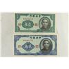 Image 1 : 1940 CHINA 10 & 20 CENTS CURRENCY CRISP UNC