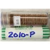 Image 1 : 2-$5 ROLLS OF 2010-P & D ROOSEVELT DIMES BU