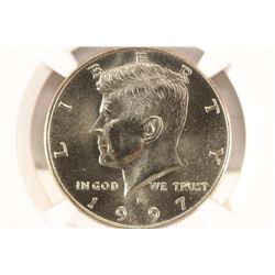 1997-P KENNEDY HALF DOLLAR NGC MS66