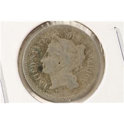 1868 THREE CENT PIECE (NICKEL)
