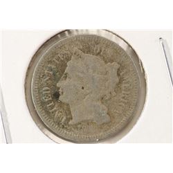 1868 THREE CENT PIECE (NICKEL)