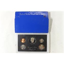 1983 US PROOF SET (WITH BOX)