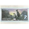 Image 1 : 1999 ANTARCTICA $2 WITH PENGUINS BRILLIANT UNC