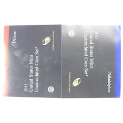 2011 US MINT SET (UNC) P/D