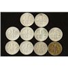 Image 2 : 10 ASSORTED SILVER ROOSEVELT DIMES