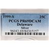 Image 3 : 1999-S SILVER DELAWARE QUARTER PCGS PR69 DCAM