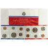Image 1 : 1987 US MINT SET (UNC) P/D (WITH ENVELOPE)