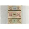 Image 1 : CUBA 5,10 & 20 PESOS FOREIGN EXCHANGE CERTIFICATES