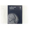 Image 2 : 1962-1986 JEFFERSON NICKEL ALBUM WITH 46 COINS