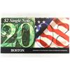 Image 2 : 2008 BOSTON $2 SINGLE NOTE 2003-A $2 FRN CRISP UNC