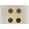 Image 2 : 4 ASSORTED 1 3/4'' SOLID BRONZE HISTORY OF THE