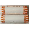 Image 1 : 2-$10 ROLLS OF 2015-P & D HOMESTEAD QUARTERS BU
