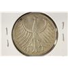 Image 2 : 1968-J GERMAN SILVER 5 MARKS
