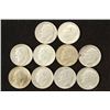 Image 1 : 10 ASSORTED SILVER ROOSEVELT DIMES