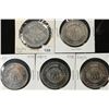 Image 1 : 5 ASSORTED CANADA TRADE DOLLARS UNC 1986,87,