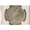 Image 2 : 1921 HIGH RELIEF PEACE SILVER DOLLAR XF DETAILS