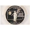 Image 1 : 1999-S SILVER PENNSYLVANIA QUARTER PCGS PR69 DCAM