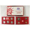 Image 2 : 1999 US SILVER PROOF SET (WITH BOX) THIS IS THE