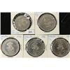 Image 1 : 5 ASSORTED CANADA TRADE DOLLARS UNC 1969,73,