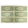 Image 2 : 6 ASSORTED 1957 $1 SILVER CERTIFICATES