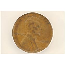 1936 LINCOLN CENT ANACS VERY FINE 20