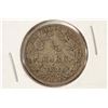 1914-A GERMAN SILVER 1/2 MARK .0801 OZ. ASW