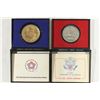 2 US MINT AMERICAS 1ST MEDALS 1975 AMERICAN