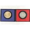 Image 2 : 2 US MINT AMERICAS 1ST MEDALS 1975 AMERICAN